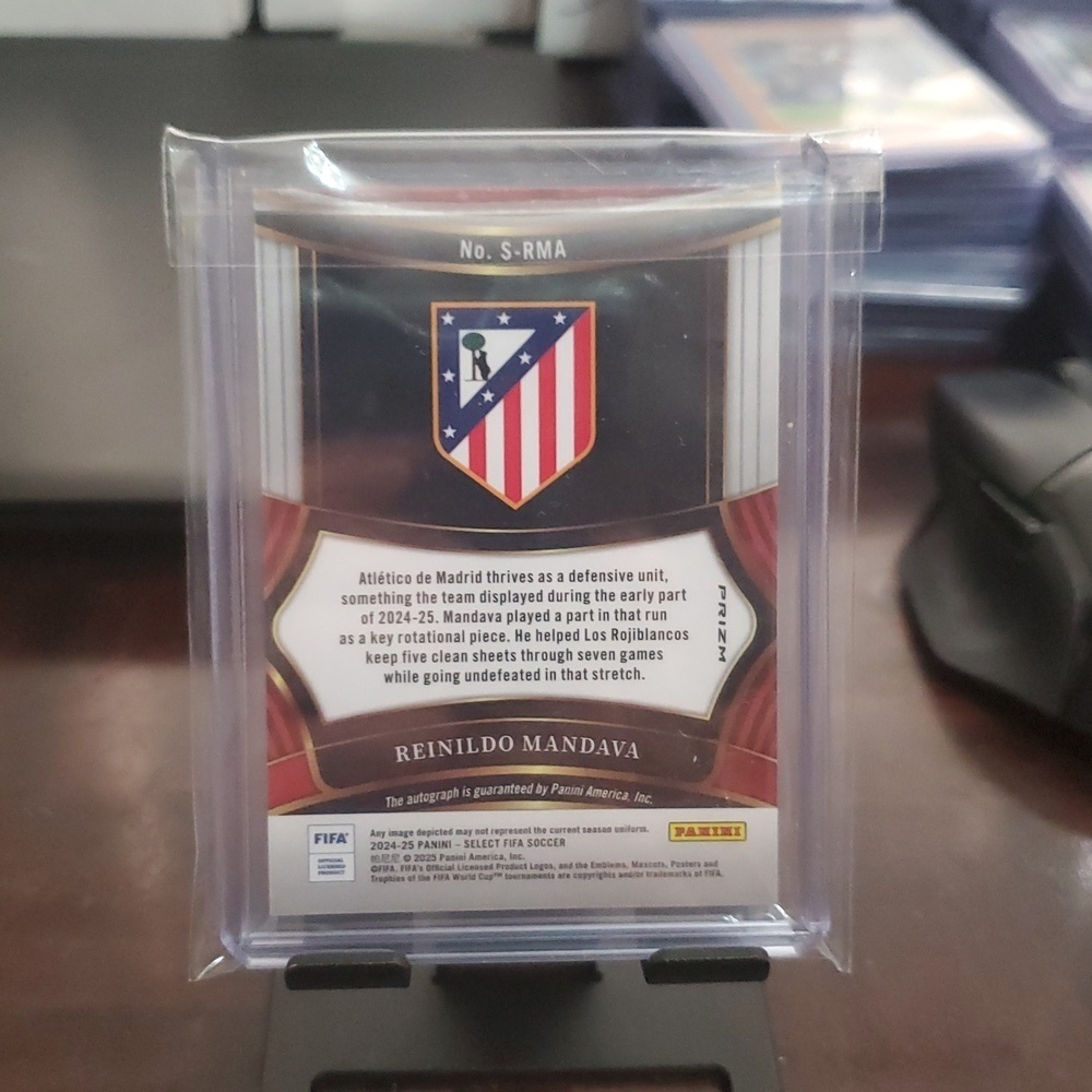 24-25 Fifa Select Samuel Lino & Reinildo Mandava Auto Bundle Atletico Madrid - Picture 5 of 16